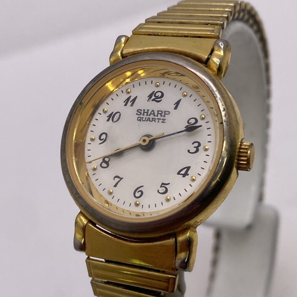 Vintage Sharp Quartz Womens Watch New Battery